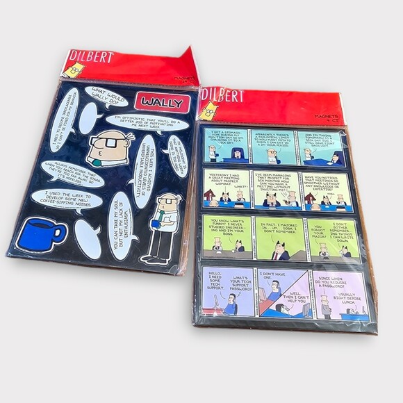 NOS Dilbert Magnets - Picture 1 of 4
